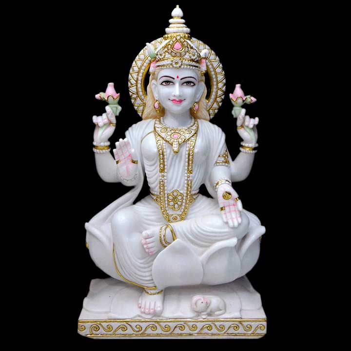 Maa Lakshmi Murti/Idol, Goddess Laxmi Idols Statue Exclusively designed by Himani “Agyani” .