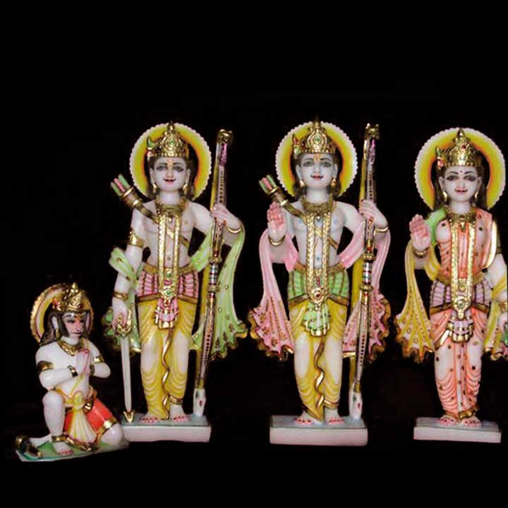 Establish Marble Ram Darbar Murti at your home or office and remove all negative effects.